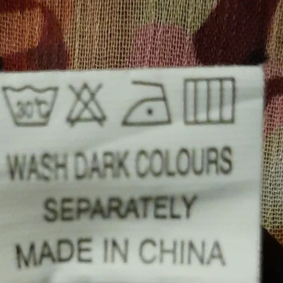 Floral Long Sleeve Blouse Size 2XL - Picture 4 of 8